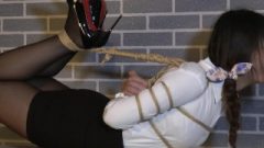 Strict Hogtied Chinese Girl