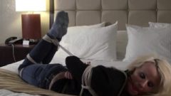 Hogtied And Gagged In Socks