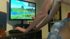 Arousing GF Gets Tied Up And Bent Over While I Play Minecraft