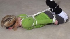 Roped Up Choked Blindfolded And Vibed In Yoga Pants